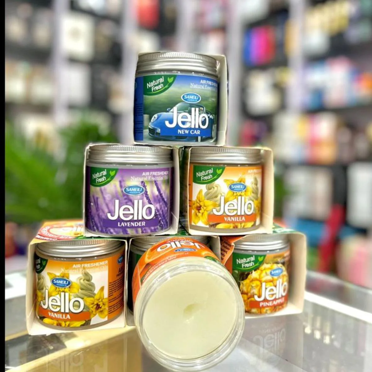 Jello Air Freshener -New Car Scent ? 220g